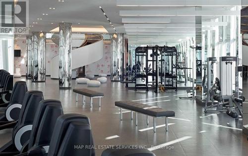 1107 - 10 York Street, Toronto, ON - Indoor Photo Showing Gym Room