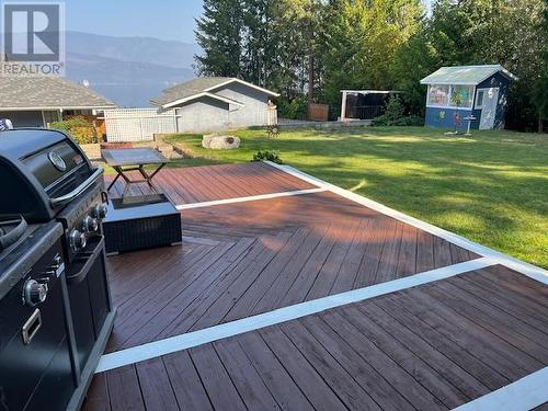 2874 Hilltop Road Lot# 15, Blind Bay, BC - Outdoor With Deck Patio Veranda