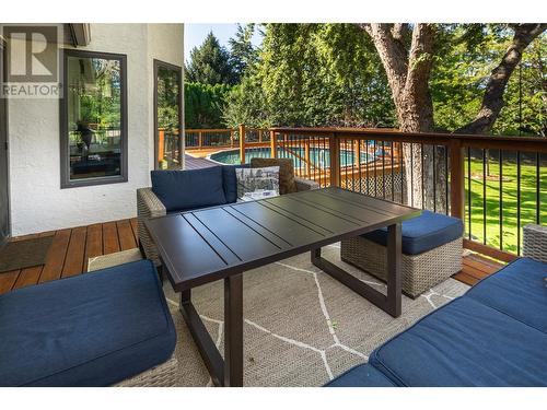 4796 Redridge Road, Kelowna, BC - Outdoor With Deck Patio Veranda With Exterior