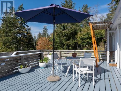 5667 Gillies Bay Rd Road, Texada Island, BC - Outdoor With Deck Patio Veranda