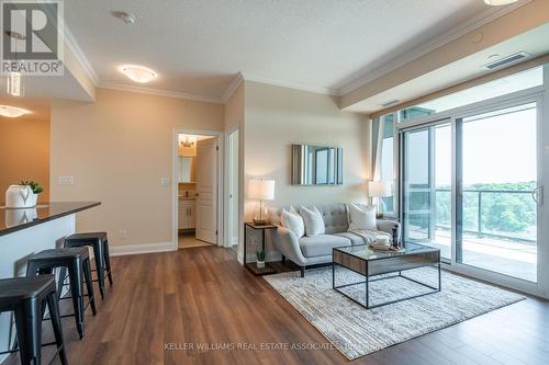 906 - 50 Hall Road, Halton Hills (Georgetown), ON - Indoor Photo Showing Living Room