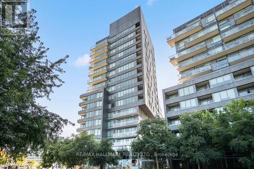 S216 - 120 Bayview Avenue, Toronto (Waterfront Communities), ON - Outdoor With Balcony With Facade