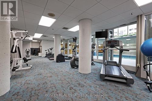 2106 - 15 Maitland Place, Toronto, ON - Indoor Photo Showing Gym Room