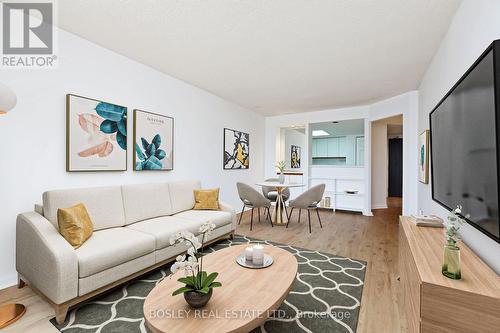 2106 - 15 Maitland Place, Toronto, ON - Indoor Photo Showing Living Room