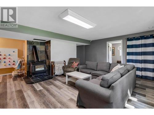 9742 Blackwater Road, Prince George, BC - Indoor Photo Showing Living Room With Fireplace