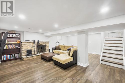 5992 19Th Avenue, Markham, ON - Indoor With Fireplace