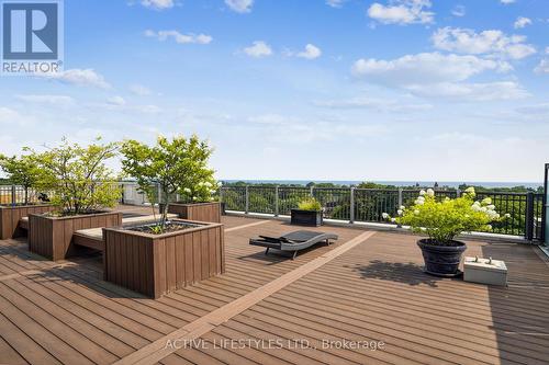 202 - 3563 Lake Shore Boulevard W, Toronto (Long Branch), ON - Outdoor With Deck Patio Veranda With View