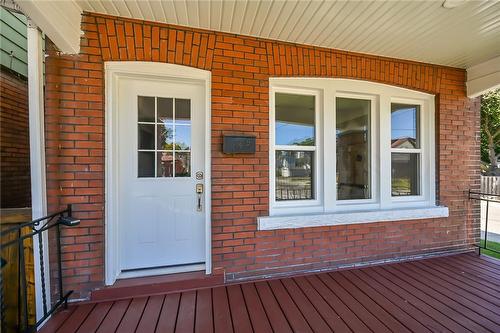 145 Connaught Avenue N, Hamilton, ON - Outdoor With Deck Patio Veranda With Exterior