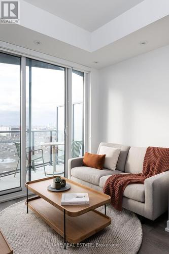 3301 - 36 Zorra Street, Toronto, ON - Indoor Photo Showing Living Room