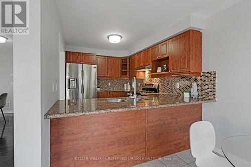 20 Lotus Street, Brampton, ON - Indoor Photo Showing Kitchen With Double Sink