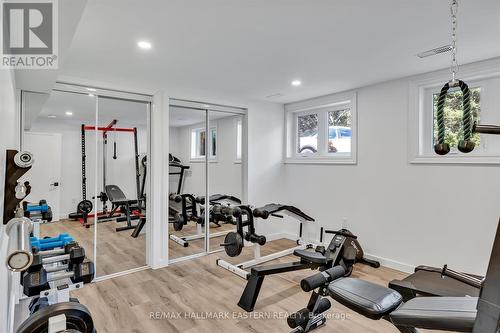 107 Pirates Glen Drive, Galway-Cavendish And Harvey, ON - Indoor Photo Showing Gym Room