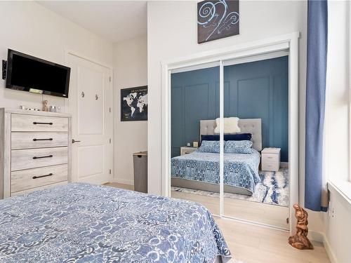 610-842 Orono Ave, Langford, BC - Indoor Photo Showing Bedroom