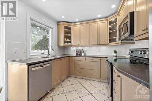 1317 Prestone Drive, Ottawa, ON - Indoor Photo Showing Kitchen With Double Sink