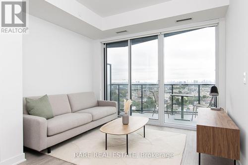 606 - 36 Zorra Street, Toronto, ON - Indoor Photo Showing Living Room