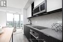 623 - 36 Zorra Street, Toronto, ON  - Indoor Photo Showing Kitchen With Upgraded Kitchen 