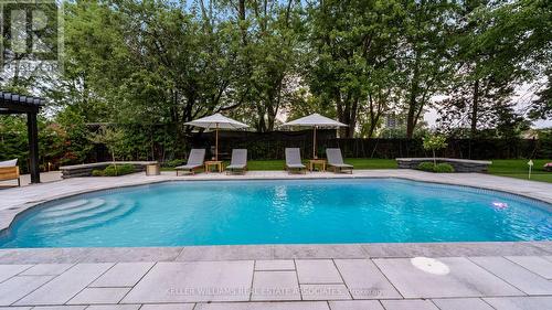 9 Delrosa Court, Toronto (Mount Olive-Silverstone-Jamestown), ON - Outdoor With In Ground Pool With Backyard