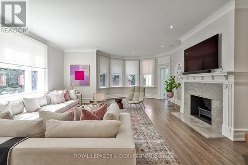 60 Dunvegan Road, Toronto (Forest Hill South), ON - Indoor Photo Showing Living Room With Fireplace