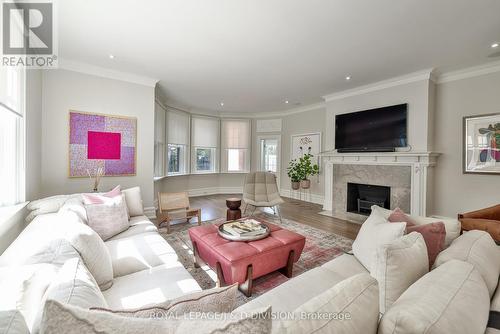 60 Dunvegan Road, Toronto (Forest Hill South), ON - Indoor Photo Showing Living Room With Fireplace