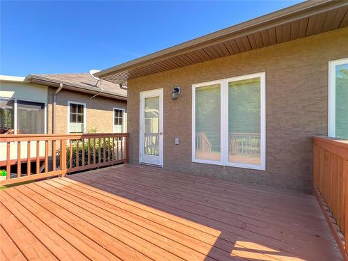 18 Bayhill Crescent, Brandon, MB - Outdoor With Deck Patio Veranda With Exterior