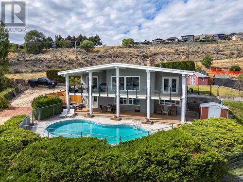 1744 Pennask Terrace, Kamloops, BC - Outdoor With In Ground Pool With Deck Patio Veranda