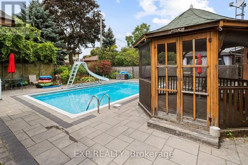 93 Clements Road E, Ajax (South East), ON - Outdoor With In Ground Pool