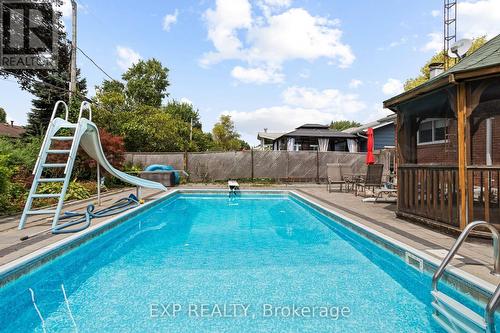 93 Clements Road E, Ajax (South East), ON - Outdoor With In Ground Pool