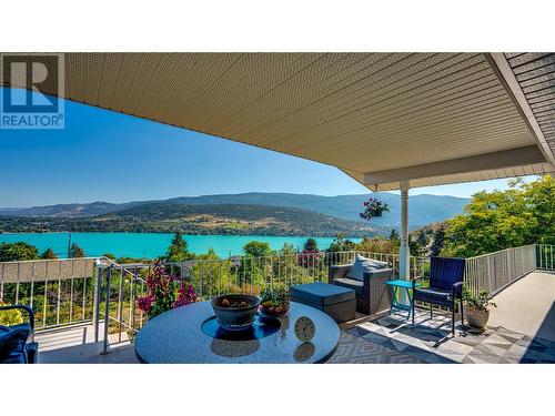 8209 Lakeview Drive, Coldstream, BC - Outdoor With Deck Patio Veranda With View With Exterior