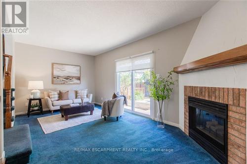 38 - 503 #8 Highway, Hamilton (Stoney Creek), ON - Indoor Photo Showing Living Room With Fireplace