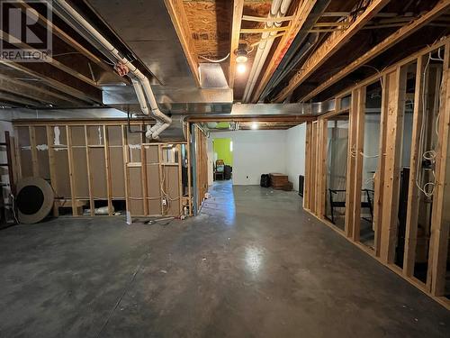 5315 49 Street, Pouce Coupe, BC - Indoor Photo Showing Basement