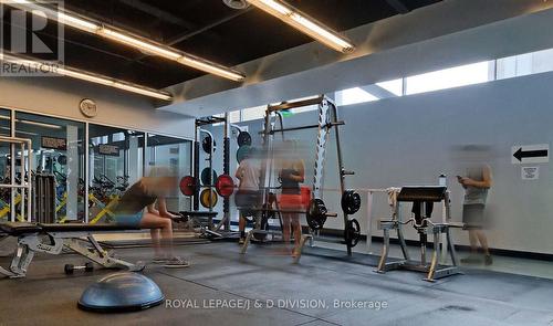 3702 - 35 Mariner Terrace, Toronto (Waterfront Communities), ON - Indoor Photo Showing Gym Room