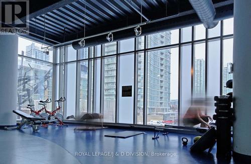 3702 - 35 Mariner Terrace, Toronto, ON - Indoor Photo Showing Gym Room