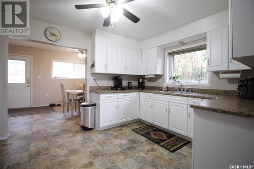 6 Elm Avenue, Moosomin Regional Park, SK - Indoor Photo Showing Kitchen With Double Sink