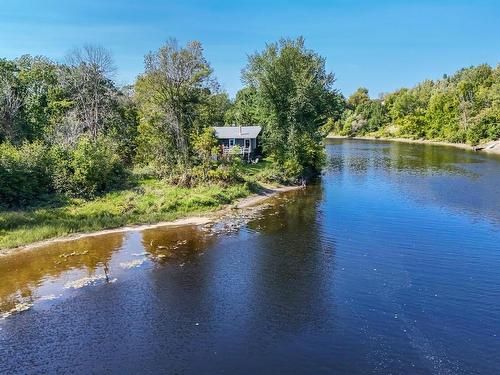 Photo aÃ©rienne - 1360 Rg Lépine, Saint-Liguori, QC - Outdoor With Body Of Water With View