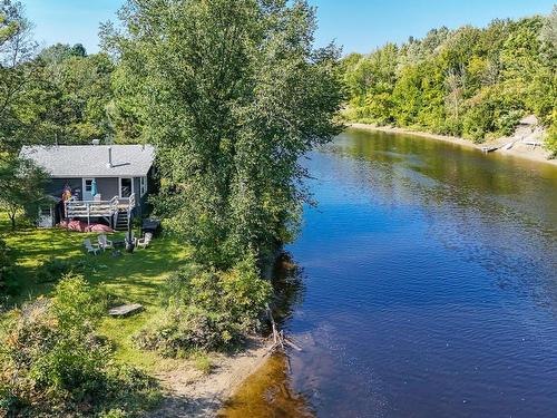 Photo aÃ©rienne - 1360 Rg Lépine, Saint-Liguori, QC - Outdoor With Body Of Water With View