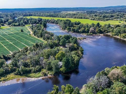 Aerial photo - 1360 Rg Lépine, Saint-Liguori, QC - Outdoor With Body Of Water With View