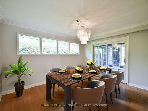 1441 Clarkson Rd N, Mississauga, ON - Indoor Photo Showing Dining Room