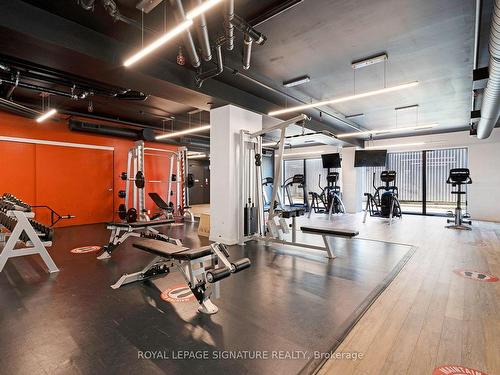 805-383 Sorauren Ave, Toronto, ON - Indoor Photo Showing Gym Room