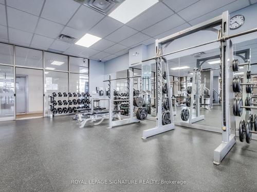 518-2261 Lakeshore Blvd, Toronto, ON - Indoor Photo Showing Gym Room