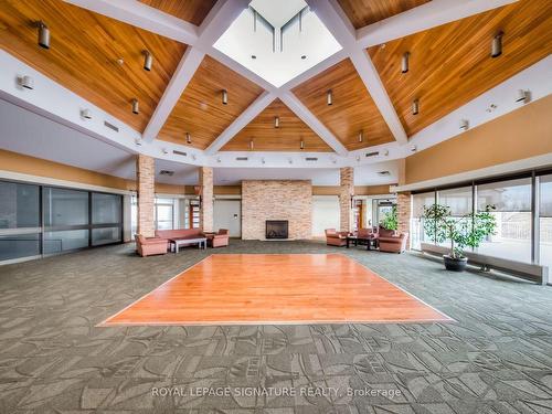 518-2261 Lakeshore Blvd, Toronto, ON - Indoor Photo Showing Other Room With Fireplace