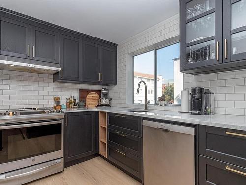 302-720 Vancouver St, Victoria, BC - Indoor Photo Showing Kitchen With Upgraded Kitchen