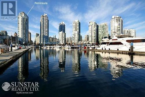 Thc 1203 Marinaside Crescent, Vancouver, BC - Outdoor With Body Of Water