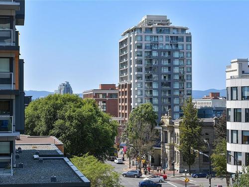 505-845 Yates St, Victoria, BC - Outdoor With Balcony With Facade