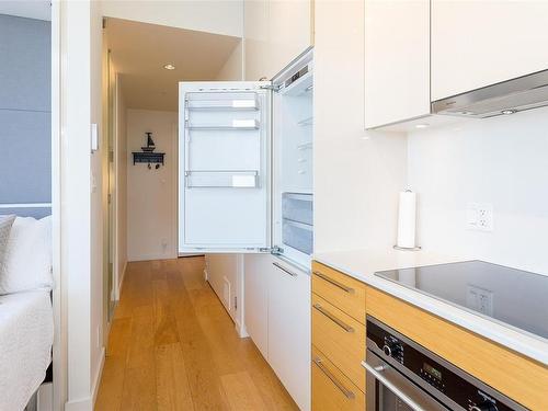 212B-456 Pandora Ave, Victoria, BC - Indoor Photo Showing Kitchen