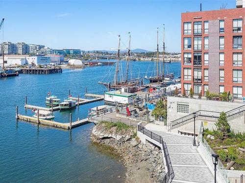 212B-456 Pandora Ave, Victoria, BC - Outdoor With Body Of Water With View