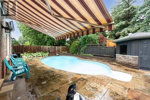 28 Hastings Drive, Markham, ON - Outdoor With In Ground Pool With Deck Patio Veranda