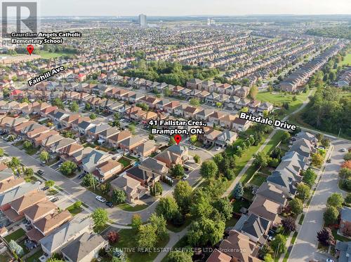 41 Fallstar Crescent, Brampton (Fletcher'S Meadow), ON - Outdoor With View