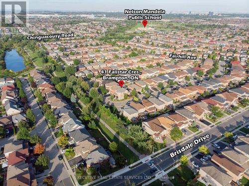 41 Fallstar Crescent, Brampton (Fletcher'S Meadow), ON -  With View