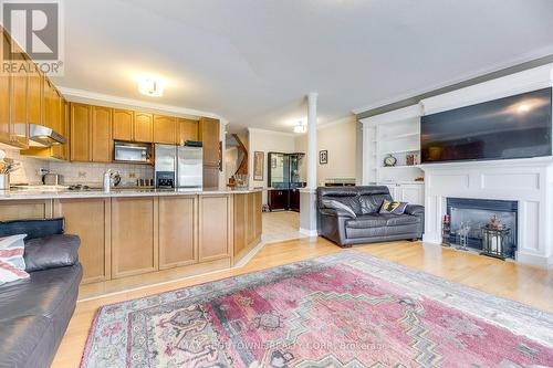 1198 Agram Drive, Oakville, ON - Indoor Photo Showing Other Room With Fireplace