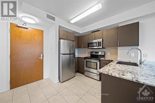 1103 - 195 Besserer Street, Ottawa, ON - Indoor Photo Showing Kitchen With Upgraded Kitchen