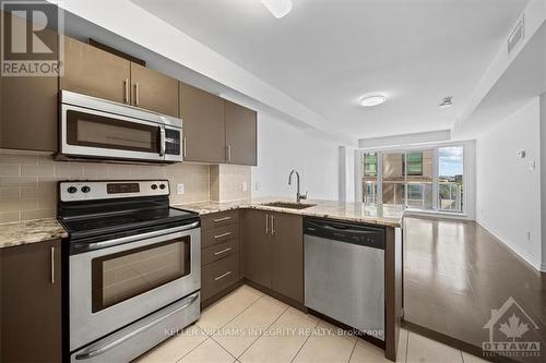 1103 - 195 Besserer Street, Ottawa, ON - Indoor Photo Showing Kitchen With Upgraded Kitchen